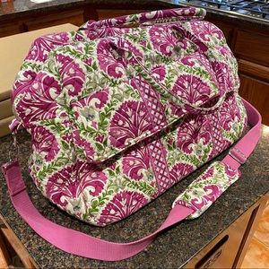 SOLD-Vera Bradley Julep Tulip Grand Traveler Bag